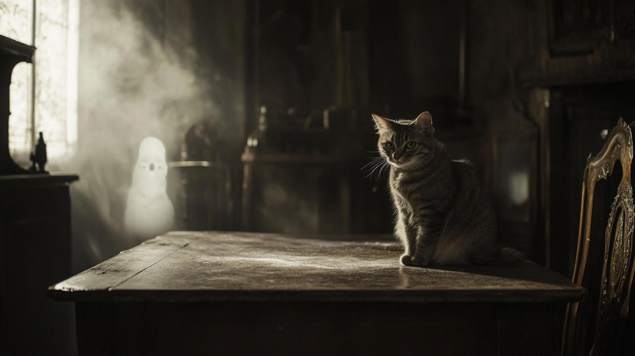 Misterios felinos: ¿Los gatos son detectores de fantasmas? La verdad detrás de su sexto sentido